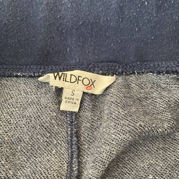 Wildfox Women's Navy Blue Tie Dye Pull-On Joggers Sweatpants - Size Small - Picture 5 of 5